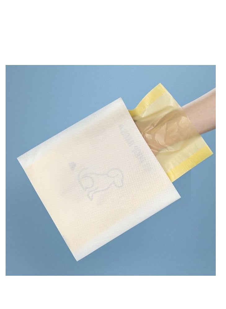 100 قطعة من أكياس قمامة الكلاب ذات الطبقة المزدوجة المقاومة للتسرب وأكياس القمامة السميكة القابلة للتصريف وأكياس النفايات للكلاب - Image 4