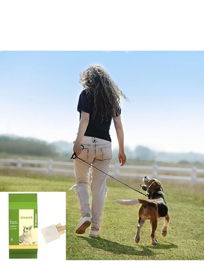 100 قطعة من أكياس قمامة الكلاب ذات الطبقة المزدوجة المقاومة للتسرب وأكياس القمامة السميكة القابلة للتصريف وأكياس النفايات للكلاب - Image 5