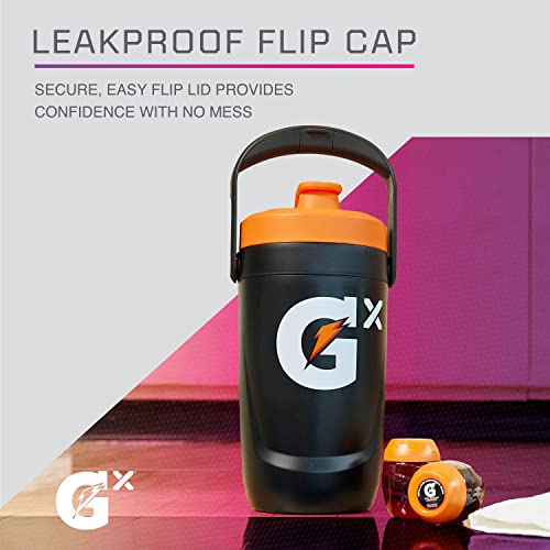 Gatorade Gx Performance Jug, 64oz, Leakproof, Non Slip Grip, Great for Athletes, Navy - Image 3