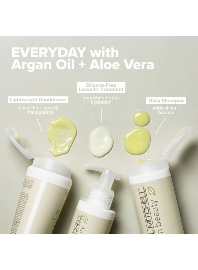 Paul Mitchell Clean Beauty Everyday Leave-In Treatment, Leave-In Conditioner, Delivers Hydration, For All Hair Types, 5.1 fl. oz - Image 3