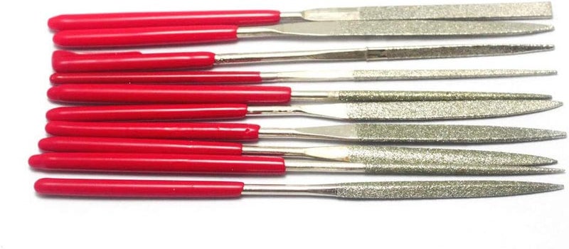 Oudtinx Mini Diamond Needle File Set (10 Piece),2mm x 100mm - Image 2