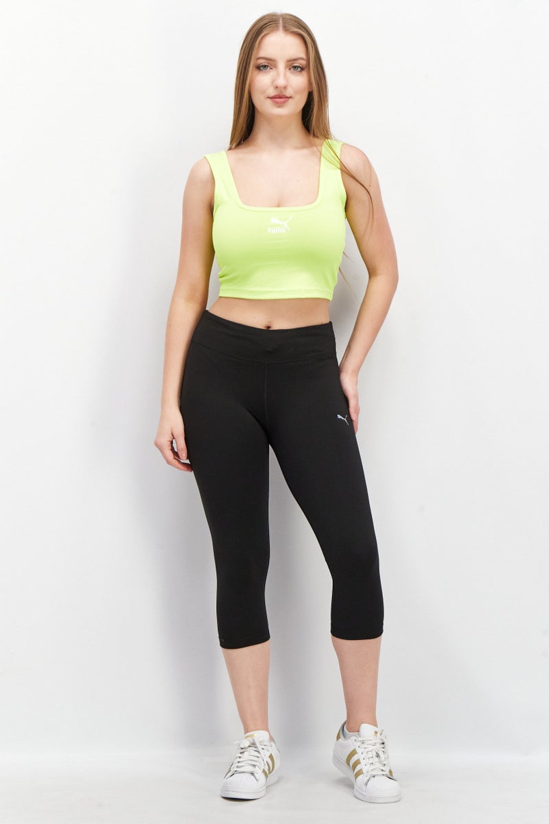 PUMA Women Sportswear Fit 3/4 Core Running Tight, Black  - Image 3