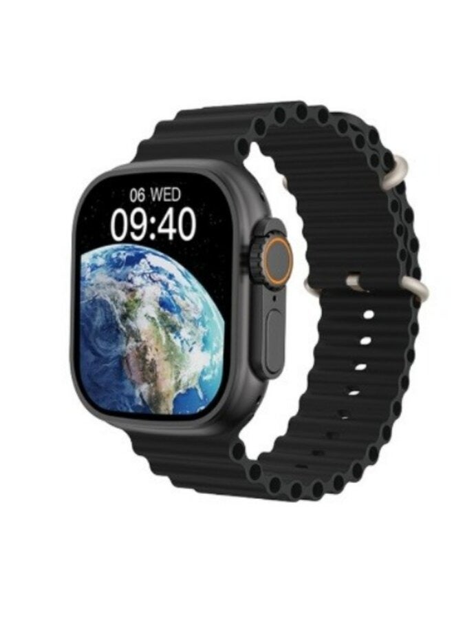 QUFEX Ultra Smart Watch 2.1" LED Display Compatibility IOS6+Android 5 Black - Image 2