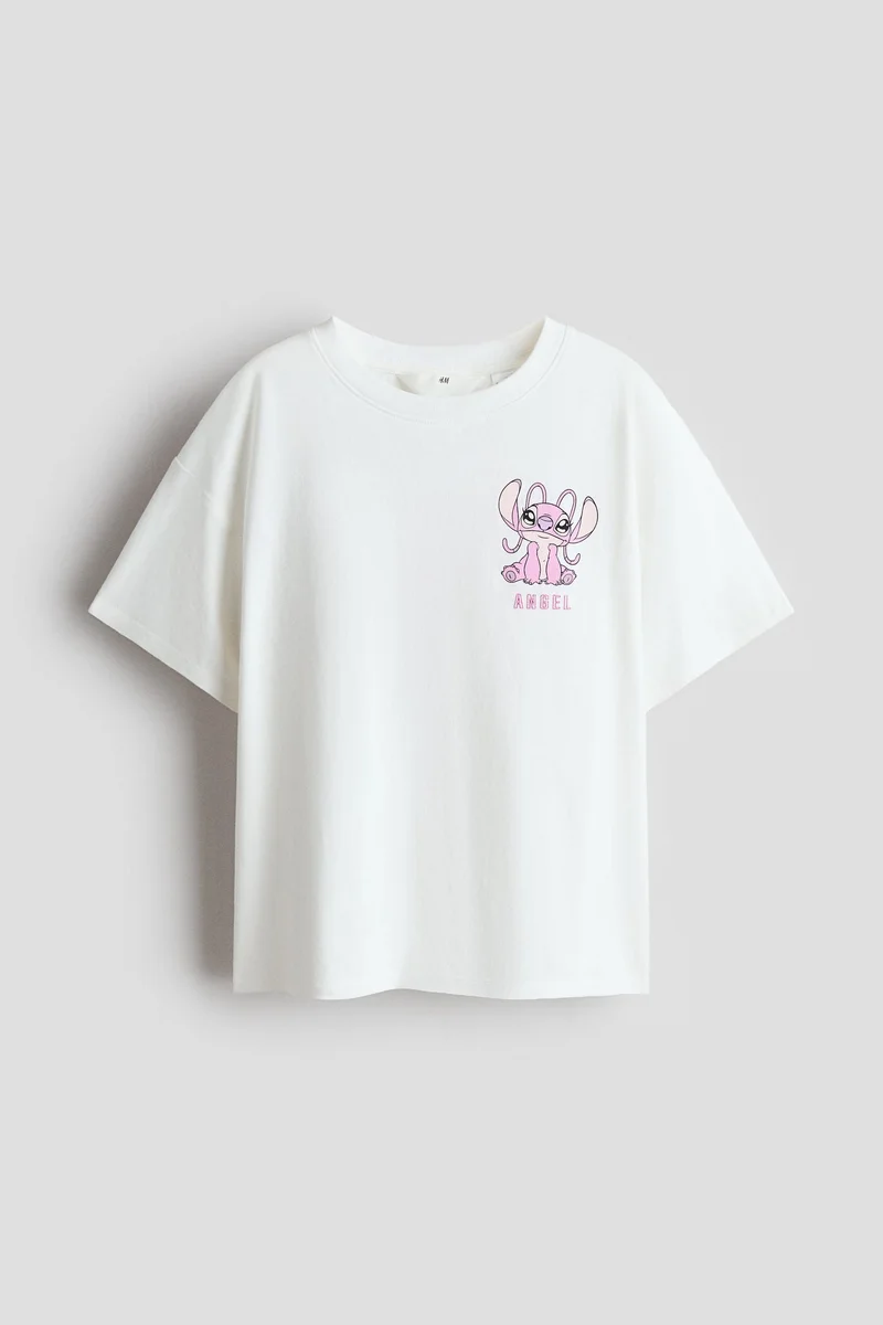 H&M Printed cotton T-shirt