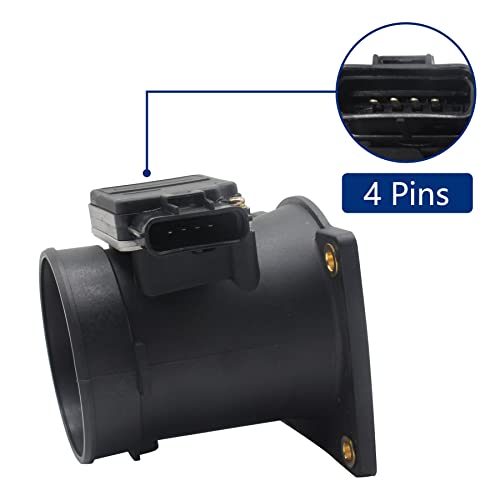 AdvanEX Mass Air Flow Sensor MAF Compatible with 1996-2002 Ford Crown Victoria/1996-2002 Lincoln Town Car/1996-2002 Mercury Grand Marquis Replace OE AFLS-123RM AFH70-11 86-9540 - Image 2