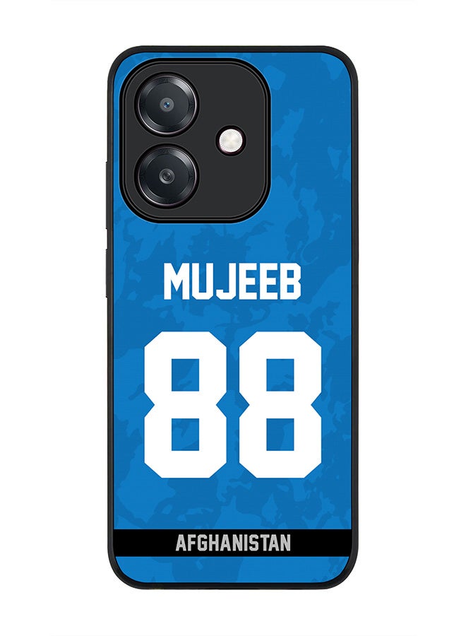 Stylizedd For Oppo A5i Case,Slim fit Camera Protection, Shockproof Thin Phone cover  - Afghanistan Mujeeb Ur Rahman, Jersey No 88