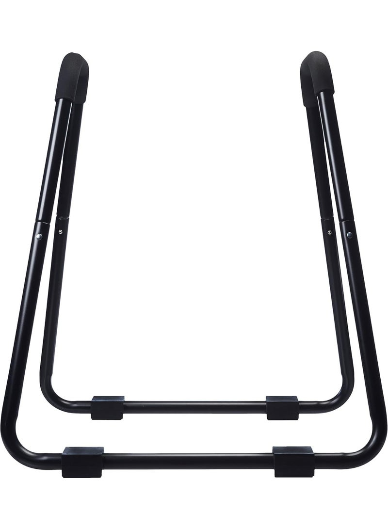 SKY LAND Dip Stand EM-1887, Heavy-Duty Parallel Bars for Home Gym, 250KG Capacity, Steel Frame, Non-Slip Handles, Stable U-Base Design, Bodyweight Training for Dips, Push-Ups & Calisthenics - Image 2