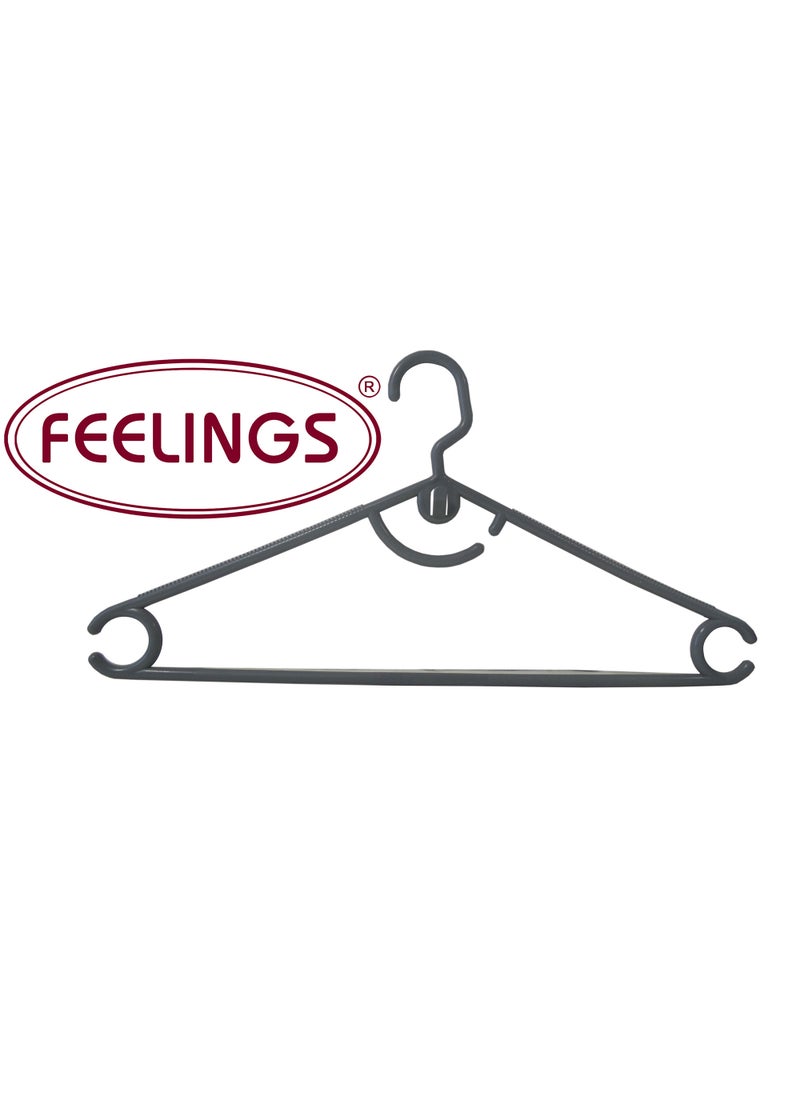 Feelings Feelings Hanger Plastic Arch Grey 24 Pcs Set  - Image 5