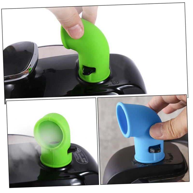 Silicone Steam Cooker Diverter Easy Venting Portable Pressure Cooker Set - Image 5