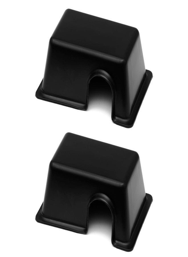 Jungle Bob - Rectangular Hide Box For Reptiles & Snakes - Durable Plastic - Creates A Dark Retreat To Reduce Pet Stress - Economical Reptile Hides For Terrariums - Small - 5.5" x 3.75" x 2.5" (2 Pack)