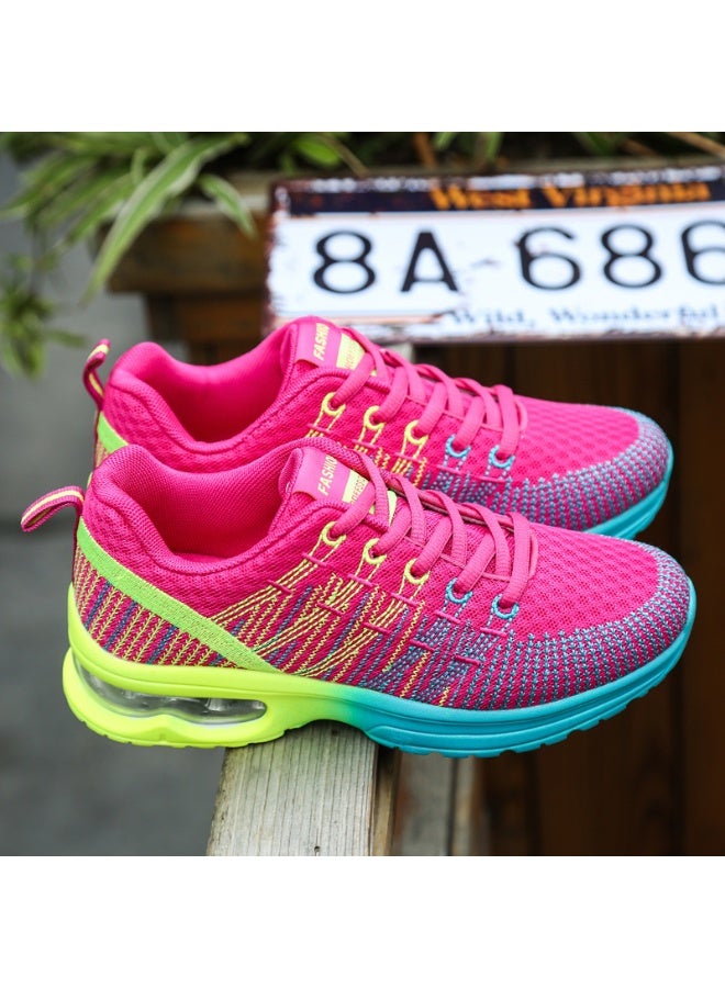 NIBEMINENT Running Shoes Breathable Outdoor Sneakers Women's Lightweight Air Cushion Sneakers Comfortable Sports Training Shoes - Image 1