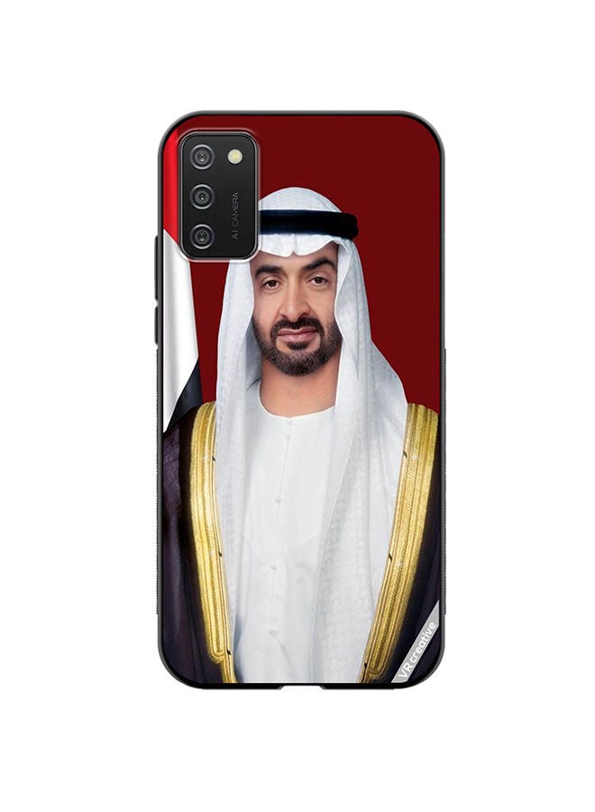 VR CREATIVE Protective Case Cover For Samsung Galaxy A03s Sheikh Mohamed Bin Zayed Al Nahyan Design Multicolour - Image 1