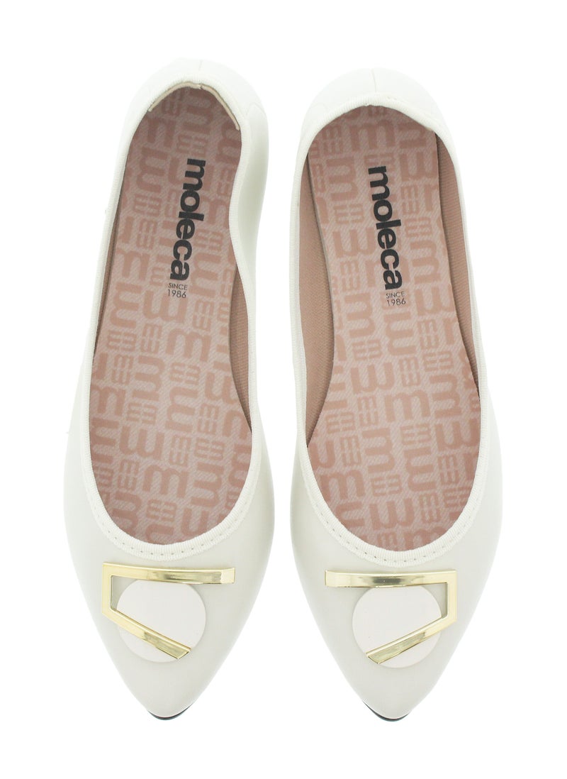 MOLECA Stylish Ballerina Shoes for Women and Girls – Lightweight Flat Slip-On Flats | Casual Comfort Shoes | Soft Insole Dressy Footwear | Ideal for Office, School, Travel & Daily Wear - Image 5