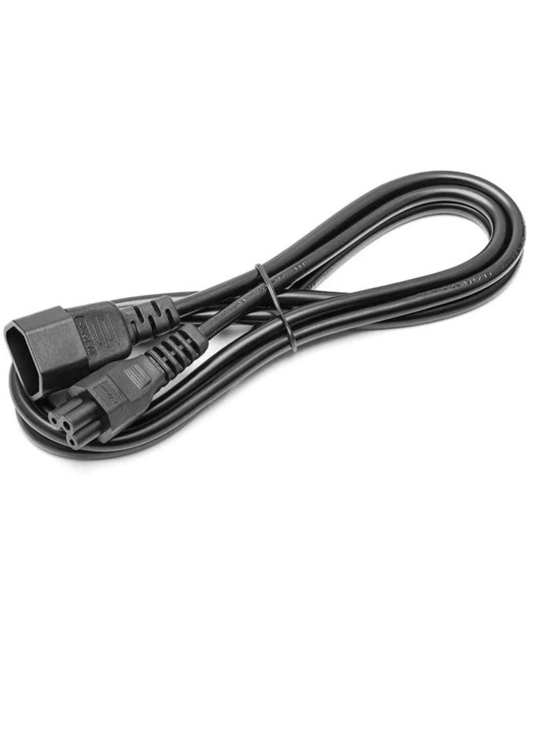 DKURVE - IEC 320 C14 to C5 Adapter Converter C5 to C14 AC Power Cable 0.2M - Image 1