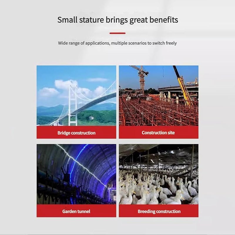 6 حزمة من خطافات الكابلات المعزولة من مادة ABS مقاس 13x6.5 سم لإدارة الأسلاك الثقيلة للمكتب المنزلي - Image 3