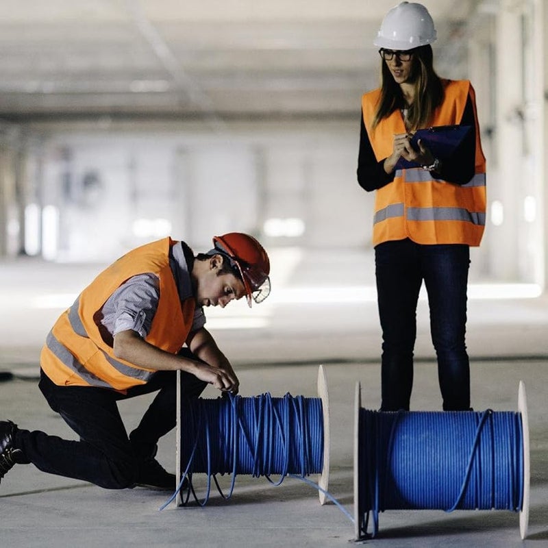 6 حزمة من خطافات الكابلات المعزولة من مادة ABS مقاس 13x6.5 سم لإدارة الأسلاك الثقيلة للمكتب المنزلي - Image 4