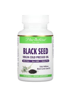 Paradise Herbs Paradise Herbs, Black Seed, 500 mg, 60 Softgels  - Image 1
