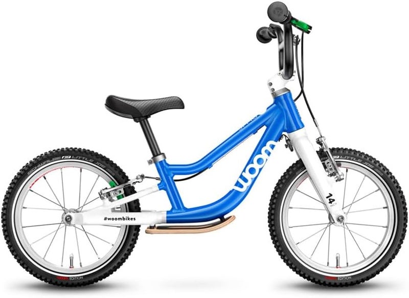 Woom 1 Plus Lightweight Kids Balance Bike - Extendable 10 Year Warranty - 14 Inch Wheels For Ages 3-4.5 Years - Image 1