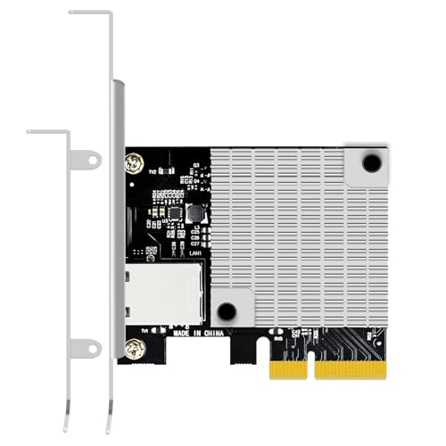GLOTRENDS ST7357 10Gb Network Card with RJ45 Port, Marvell AQC107 Controller, PCIE 3.0 X4 Interface - Image 1