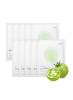 SUNGBOON EDITOR SUNGBOON EDITOR Green Tomato Pore Lifting Ampoule Mask 10EA 