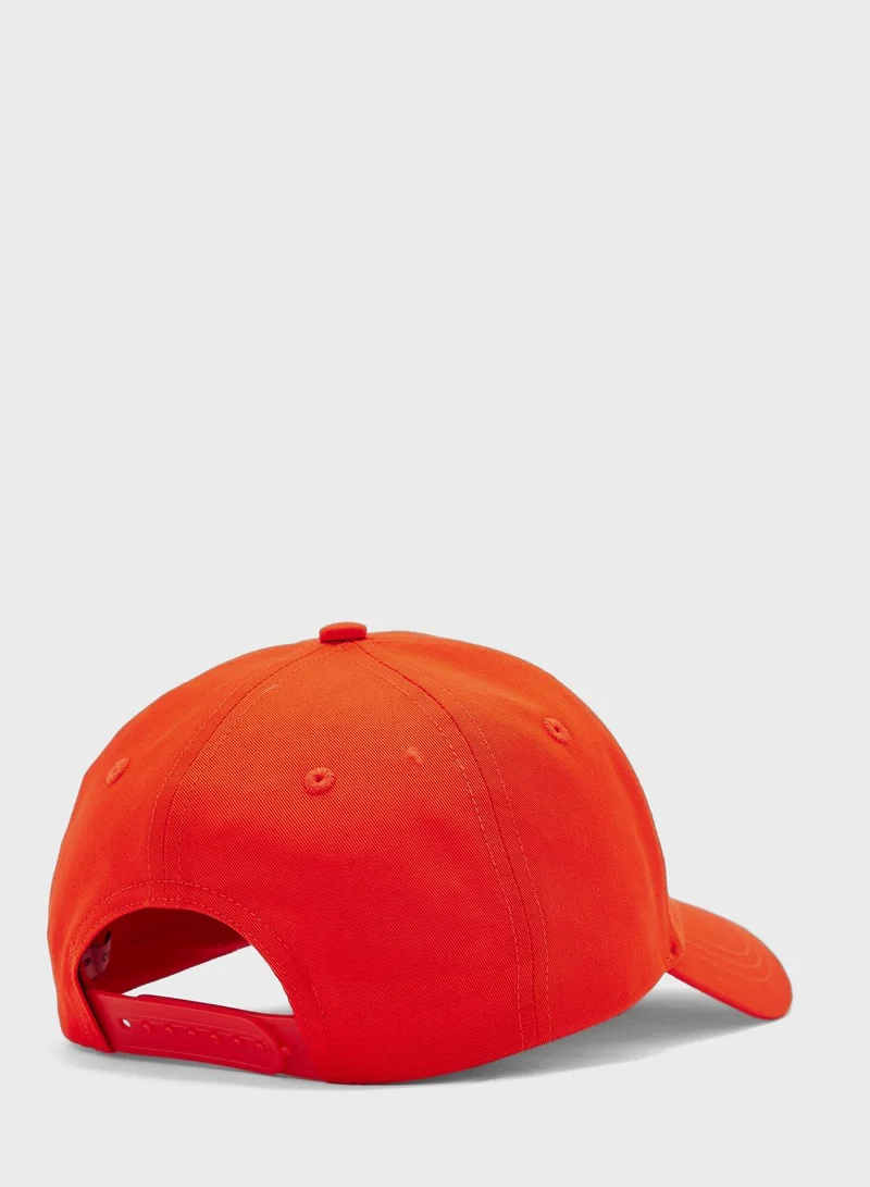 Calvin Klein Jeans Monogram Detailed Curved Peak Cap