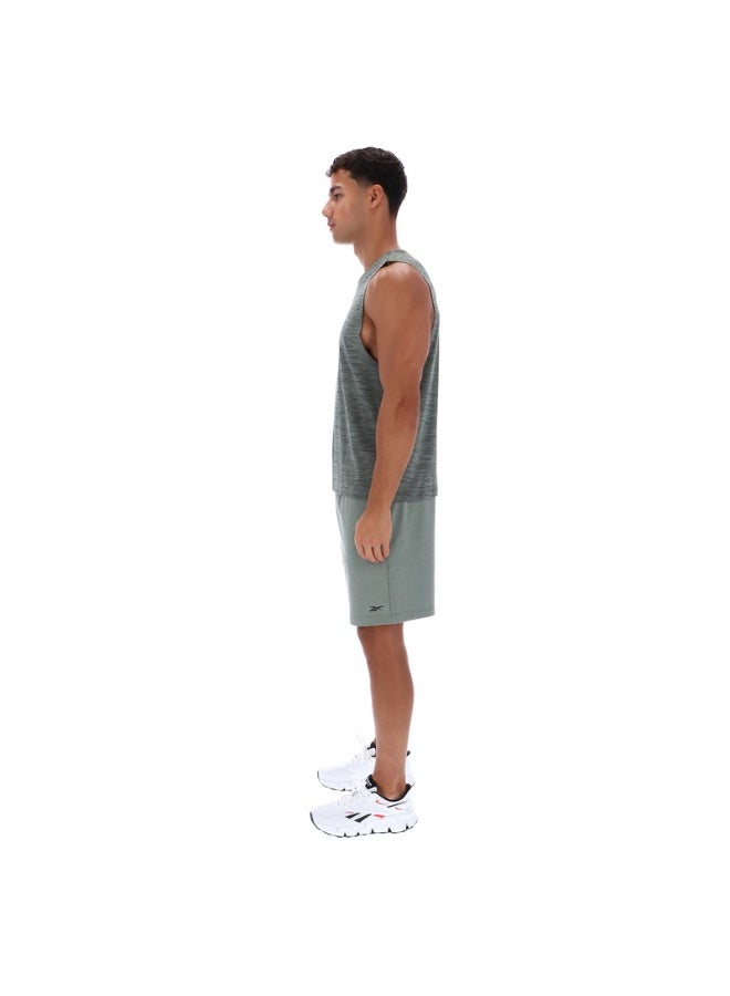 Reebok Yoga Short Unisex Grey Shorts - Image 1