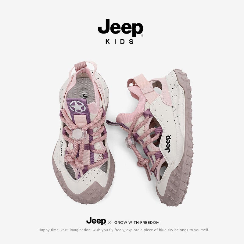 Jeep Kidsren'S Sandals Boys' Shoes Wading Sports Shoes Boys Summer Girls Beach Shoes - Image 3