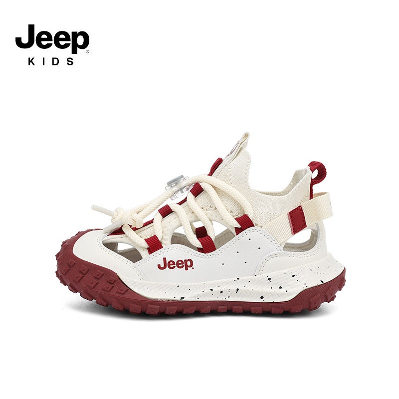 Jeep Kidsren'S Sandals Boys' Shoes Wading Sports Shoes Boys Summer Girls Beach Shoes - Image 1