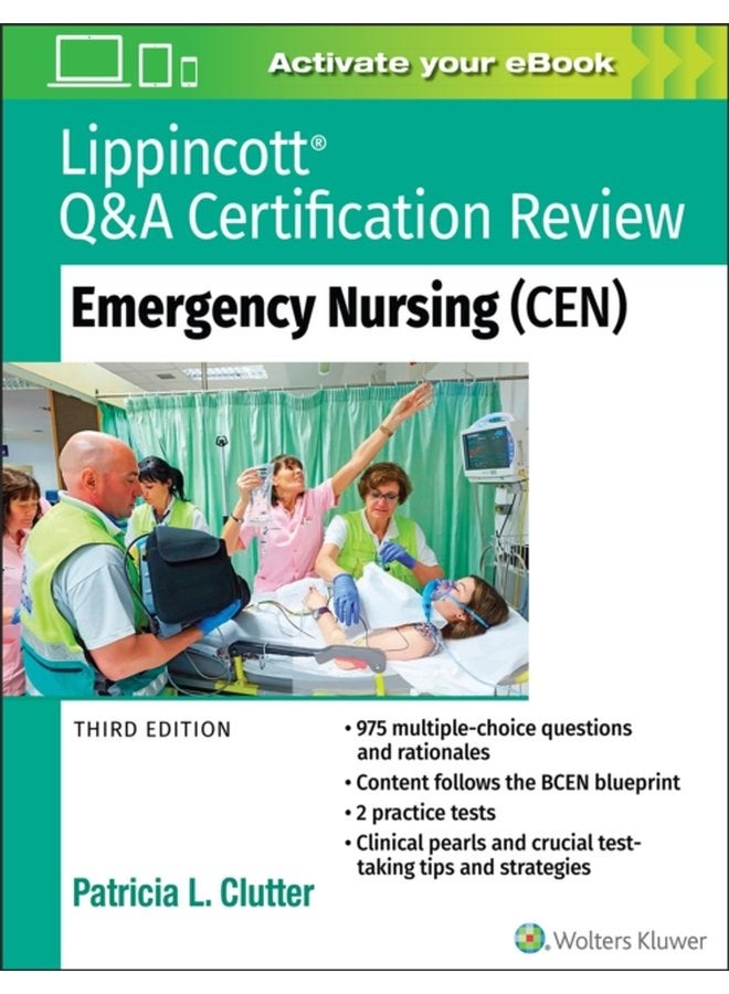 Lippincott Q A Certification Review Emergency Nursing CEN - Paperback