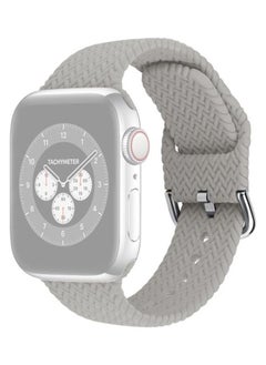 PROMASS Replacement Watch Band For Apple Watch Series 7 41mm/6 & SE & 5 & 4 40mm/3 & 2 & 1 38mm Grey 