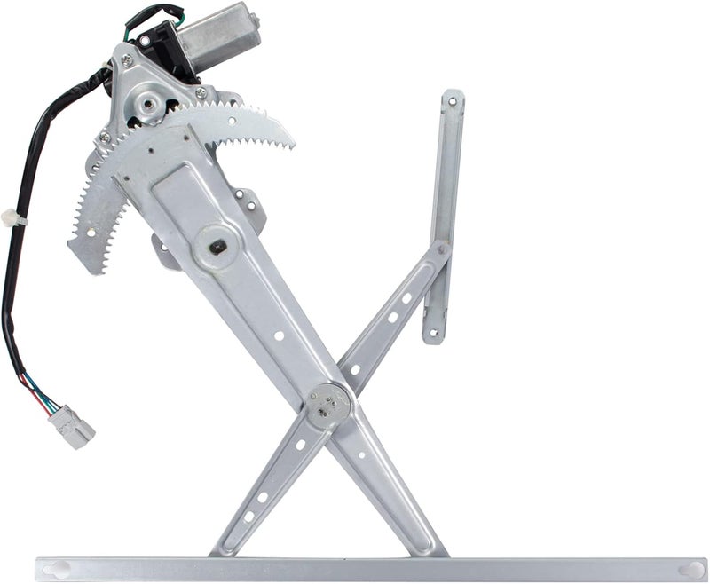 TRQ Front Left Power Window Regulator & Motor Assembly Drivers Side Compatible with 1997-2001 Honda CR-V HO1350110 - Image 5