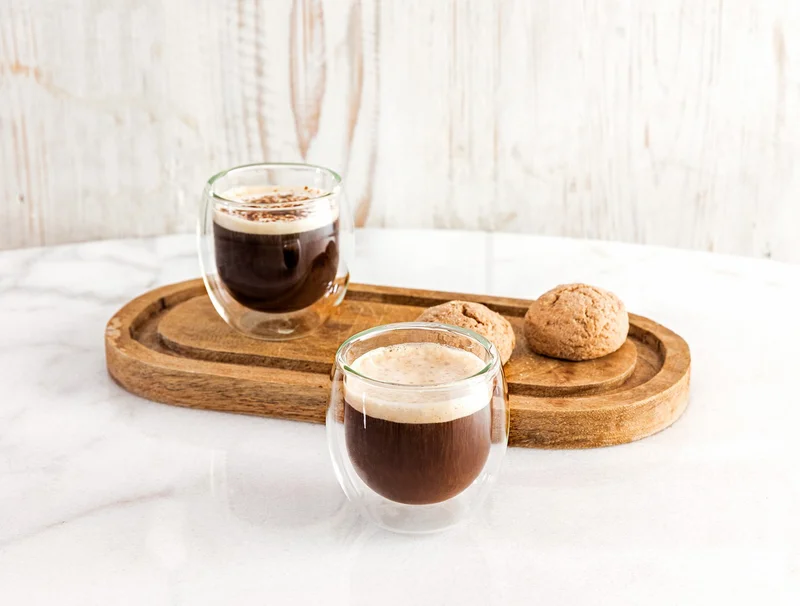 Madame CoCo Moulins 2-Piece Double Glass Cup 100 ml