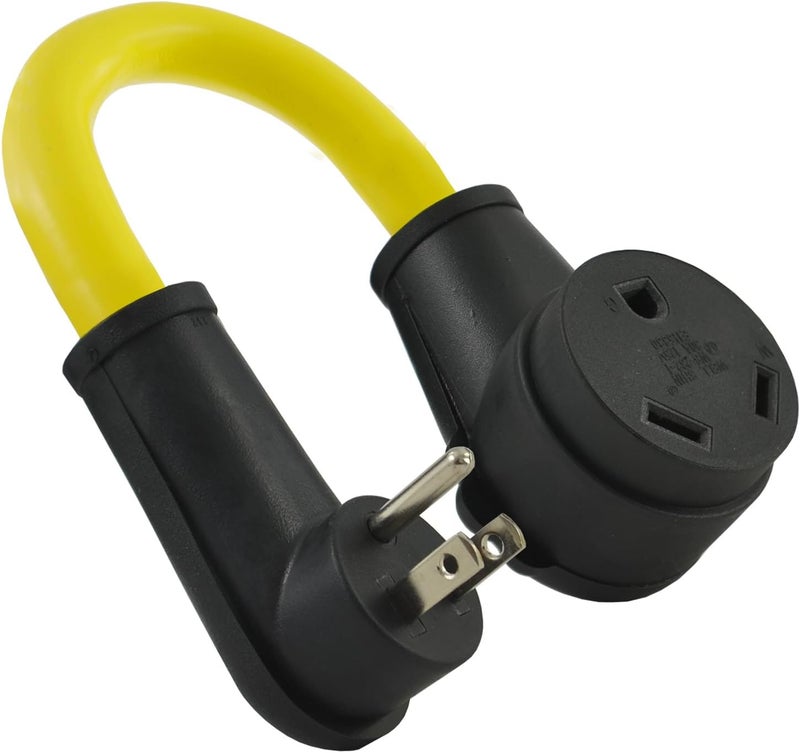 Conntek 15 Amp to 30 Amp RV Camper Cord Adapter - Image 1