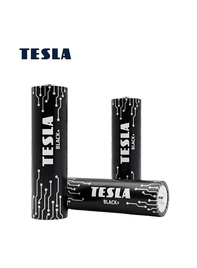 TESLA BATTERIES  AA BLACK+ ALKALINE  LR6 1.5 8pcs - Image 2