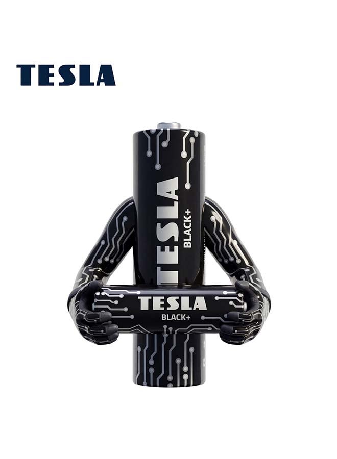 TESLA BATTERIES  AA BLACK+ ALKALINE  LR6 1.5 8pcs - Image 3