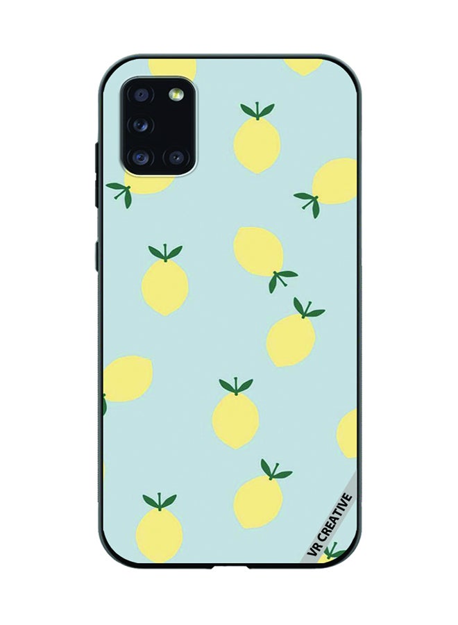 VR CREATIVE Protective Case Cover For Samsung Galaxy A31 Lemon Design Multicolour - Image 1