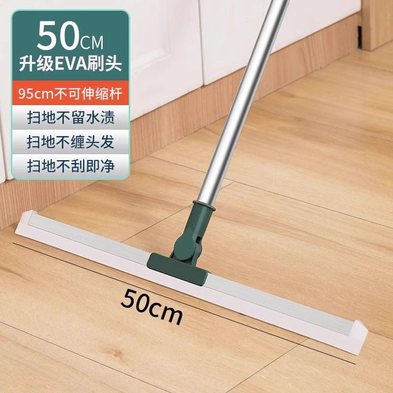 Multifunctional Silicone Squeegee Broom [50cm retractable pole] - Image 3