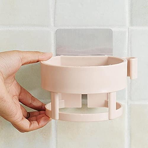 MANSTE ENTERPRISE Wall Mounted Adhesive Hair Dryer HolderHair Care Tools Organizer Stand - Image 5