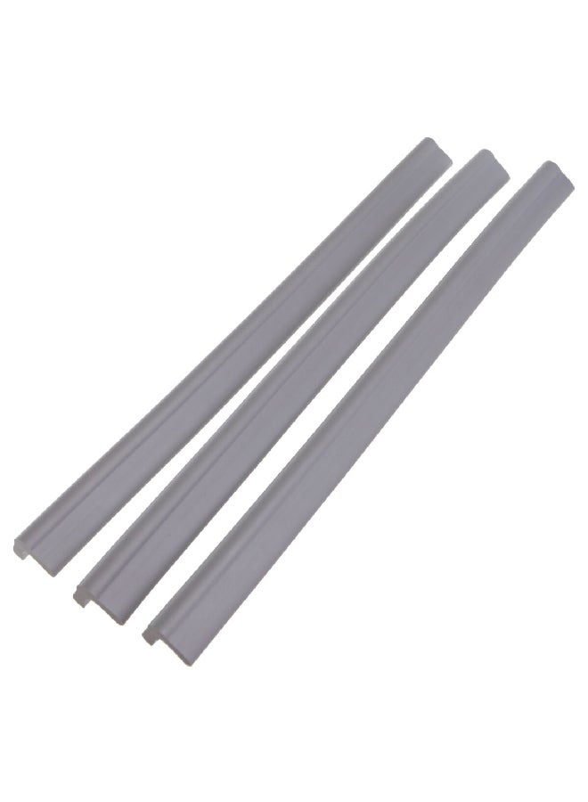 dreambaby 3-Piece Extra-Cushioned Foam Edge Bumper Set Grey 40 cm G811 - Image 2