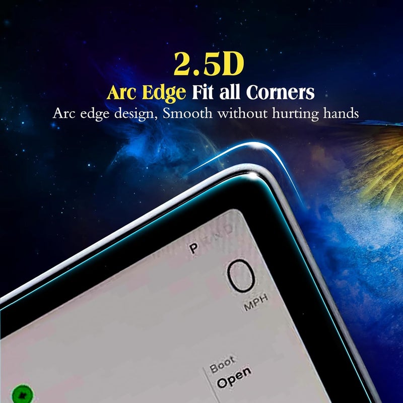 EUEKY Tempered Glass Screen Protector for BMW X5, X6, X7, i4, i7, 3 Series, 4 Series, 7 Series with iDrive 8 - Image 3