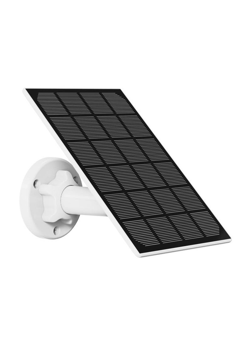 Powerology Wireless Outdoor Camera With Solar Panel Works With The Google Assistant/Alexa , Surveillance Camera, Future of Security - White  - Image 2