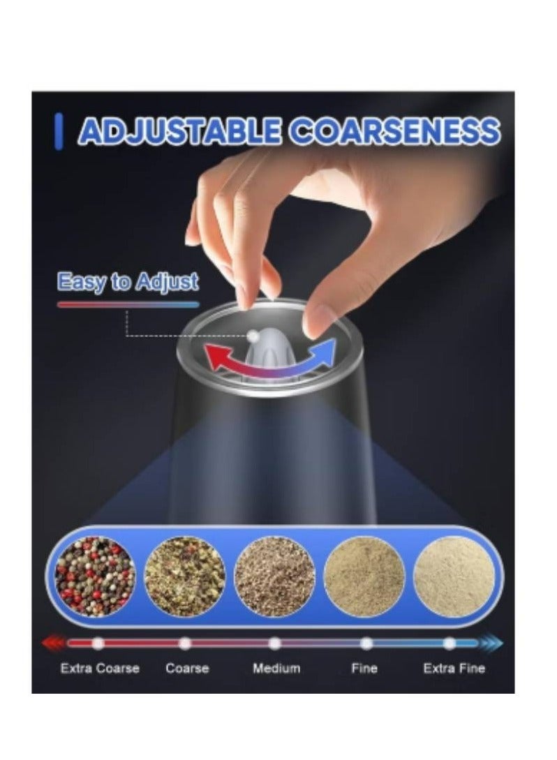 Denx Gravity Electric Salt and Pepper Grinder | DX2518 - Image 4