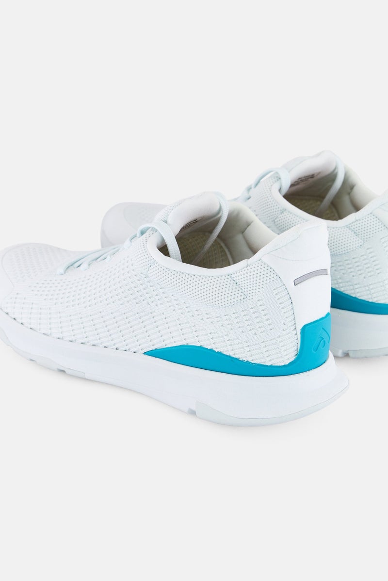 FitFlop Women Vitamin FFX Color-Pop Knitted Lace Up Shoes, Light Turquoise  - Image 3