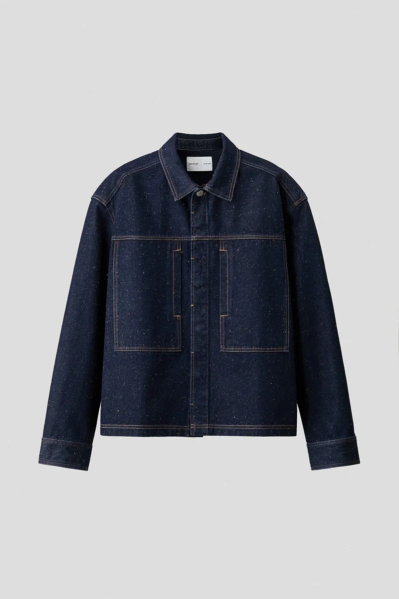 Denim overshirt