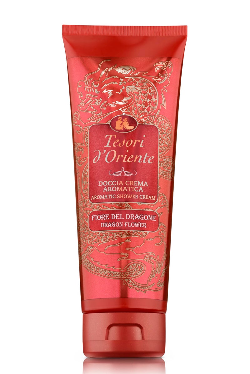 Tesori d'Oriente:"Fiore del Dragone" Shower Cream 8.45 Fluid Ounce (250ml) Packages [ Italian Import ] - Image 1