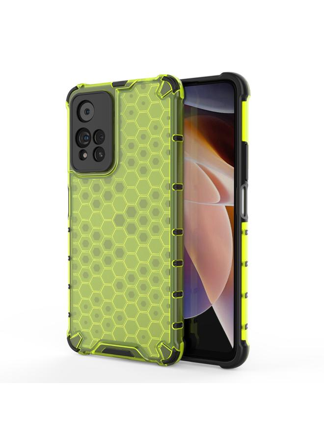 Case For Xiaomi Redmi Note 11 Pro 5G Shockproof Honeycomb PC + TPU Phone Case