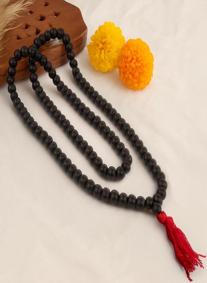 Astrotalk Certified 100% Natural Karungali Malai Original 108 Beads (8mm) | Blessings from Lord Murugan | Spiritual Mala for Peace, Power & Prosperity | Karungali Mala Original for Men & Women - Image 2