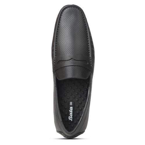 Bata باتا نو درايفر لوفرز رجالي باللون الأسود - 8 المملكة المتحدة (8526921) - Image 5