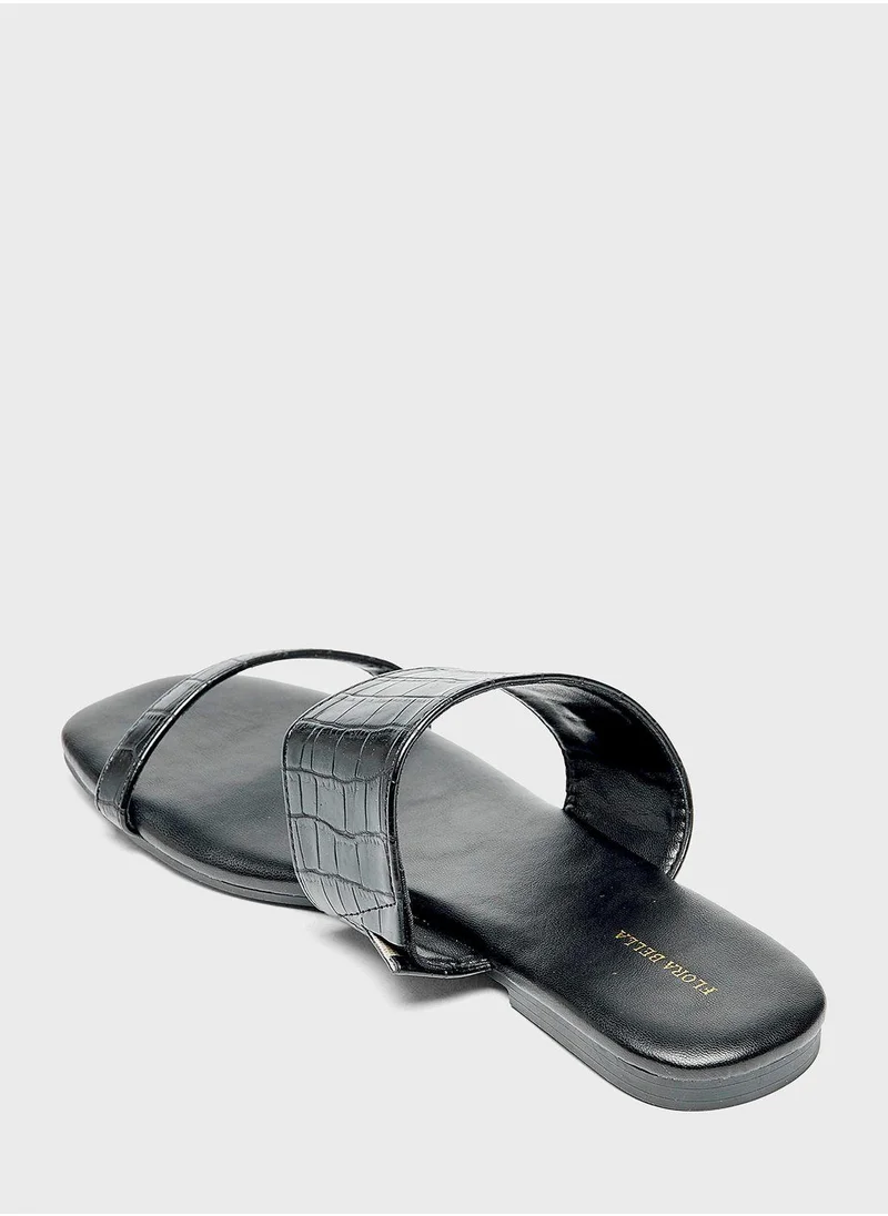 شو اكسبرس Multi Strap Flat Sandals