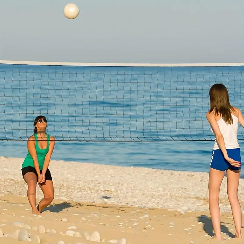 جوريكس شبكة كرة الطائرة Joerex (قطنية) Cx602، أبعاد 95 × 10 سم @Fs - Image 3